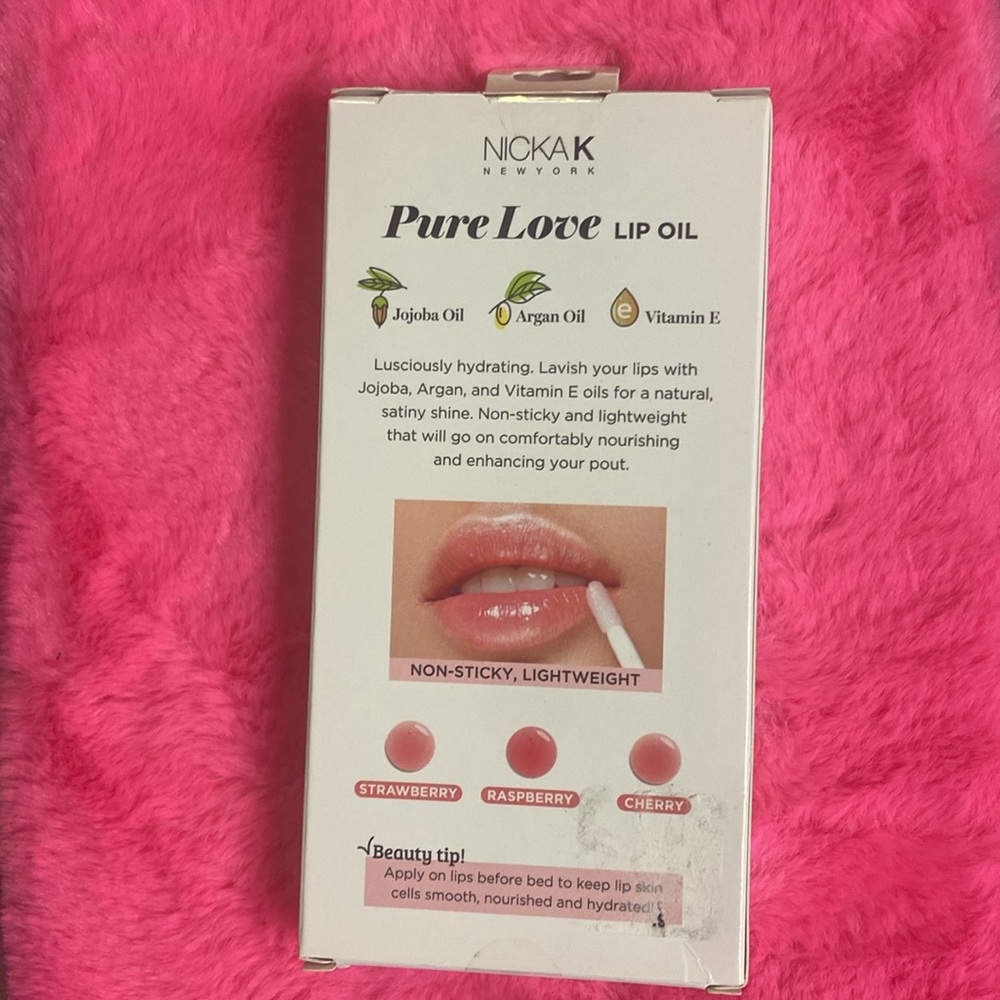 Nickak New York | NWOT | Pure Love Lip Oil | 3 Flavors | Cruelty Free - Picture 3 of 8